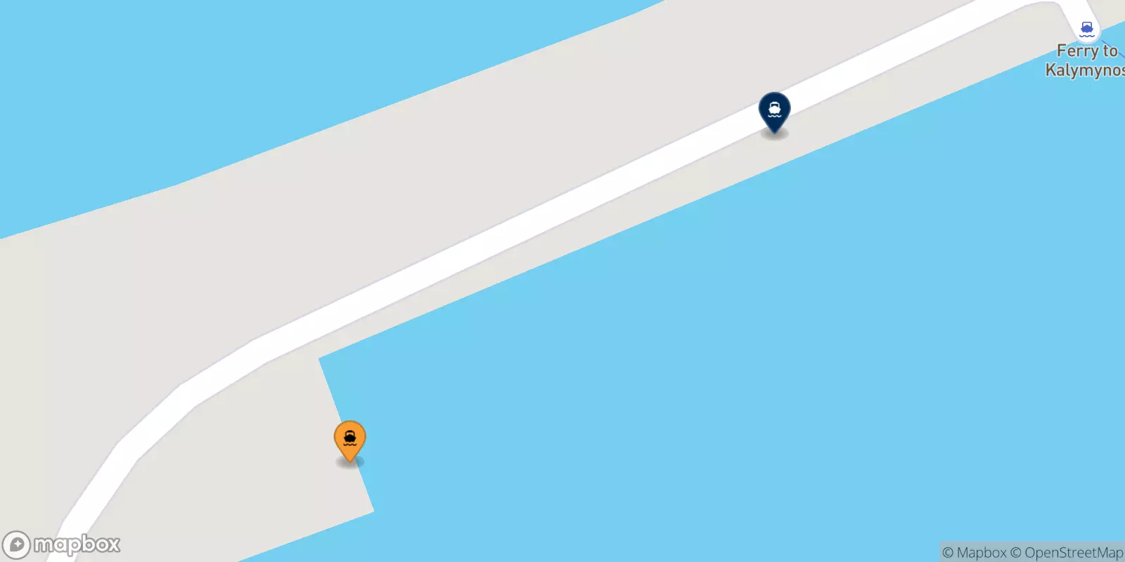 Ferries de Pserimos a Mastihari (Kos)