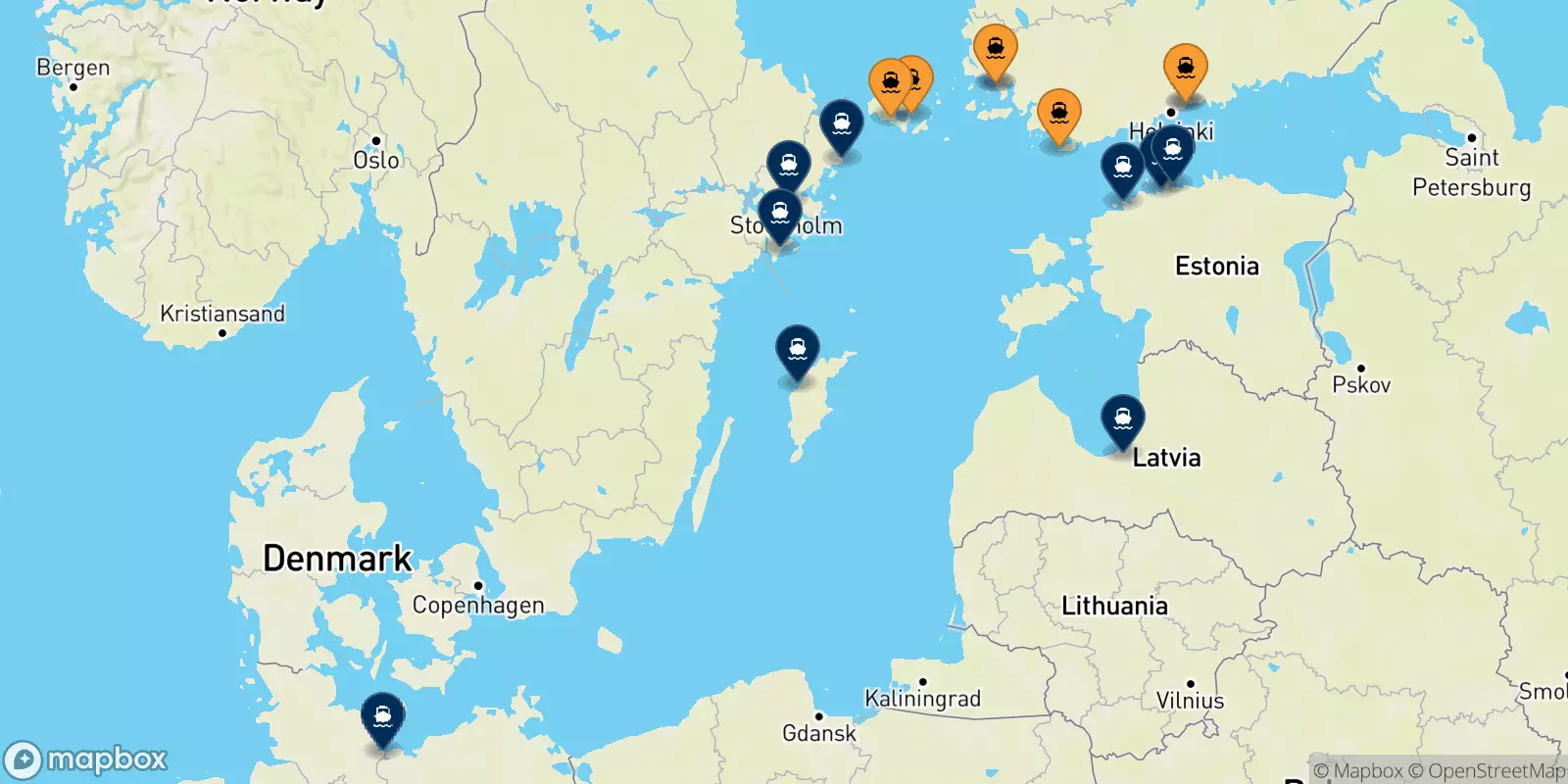 Ferries de Finlandia