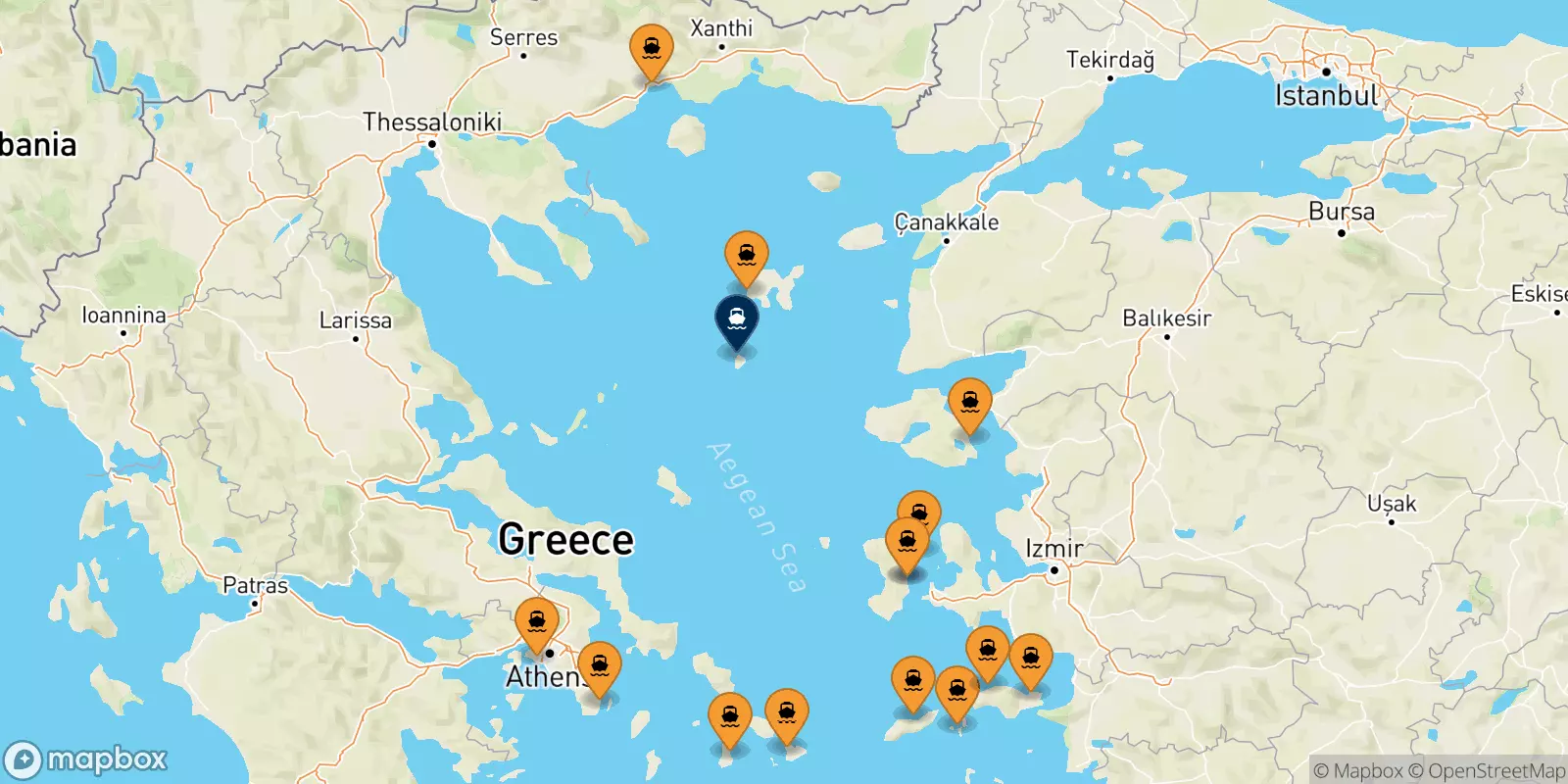 Ferries a Agios Efstratios